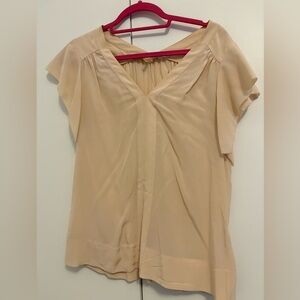 Rebecca Taylor Cream Blouse